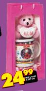 Mug & Teddy in Gift Bag