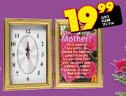 Clock Frame 12x17cm