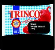 Trinco Tagless Teabags-100's