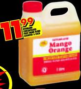 Ritebrand Concentrated Mango Orange Fruit Juice-1ltr