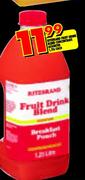Ritebrand Fruit Drink Blend Assorted-1.25ltr