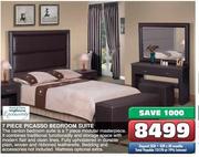 House & Home International Exclusivity 7 Piece Picasso Bedroom Suite