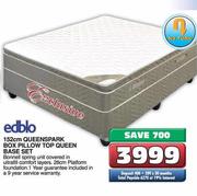 Edblo Queenspark Box Pillow Top Queen Base Set-152cm