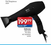 Safeway 1800 Watt Pro Style AC Hair Dryer (HD759)