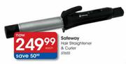 Safeway Hair Straightener & Curler (ST655)