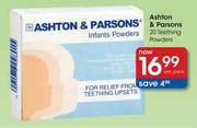 Ashton & Parsons Teething Powder-20's Pack