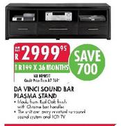 DA Vinci Sound Bar Plasma Stand