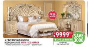 3 Piece Mchaelangelo Bedroom Suite With Free Mirror