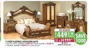  3 Piece Duchess Bedroom Suite 