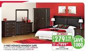 Monaco Bedroom Suite-3 Piece