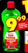 Ritebrand Dishwashing Liquid-750ml