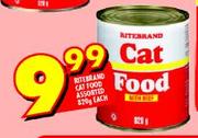 Ritebrand Cat Food Assorted-820g each