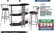 3 Piece Bicardi Bar Set 