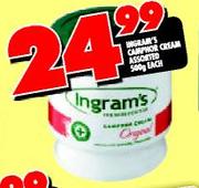 Ingram's Camphor Cream Assorted-500g Each