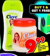 Clere Body Creme/Lotion Assorted-300ml/400ml Each