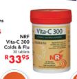 NRF Vita-C 300 Colds & Flu Tablets-30's