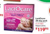 LactOcare 28-Day Pack + Free Nappi Crime