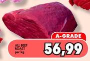 A-Grade All Beef Roast-Per Kg