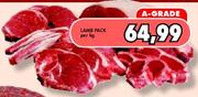 A-Grade Lamb Pack-Per Kg