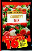 Pot O' Gold Frozen Country Mix Vegetables-1kg