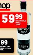 Russian Bear Vodka-750ml