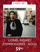 Lionel Richie/Commodores-Gold-2 Disc Set