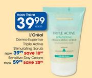 L'Oreal Sensitive Day Cream-Each