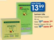 Lemon Lite Facial Cream-50ml Each 