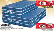 Vitafoam Erica Enkel-Of Dubbel-Skuimrubber-Matras-91cm-Elk