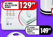 SCE Single Non-Fit Electric Blanket