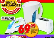 Essentials Steam Iron-1600W Each