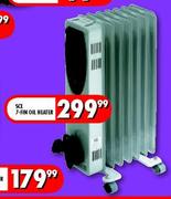 SCE 7-Fin Oil Heater 