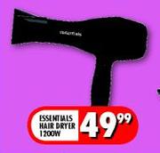 Essentials Hair Dryer-1200W
