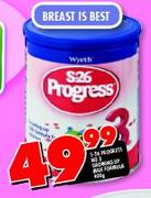 S-26 Progress No.3 Growing Up Milk Formula-400gm