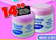 Elizabeth Anne's & Purity Perfumed Baby Jelly/Aqueous Cream-350ml Each