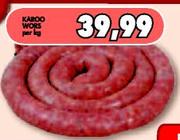 Karoo Wors-Per Kg