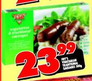 Fry's Vegetarian Traditional Sausages-500g