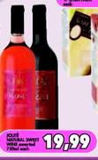 Natural Sweet Wine Assorted-750ml Each