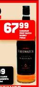 Canadian First Watch Whisky-750ml
