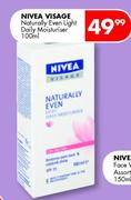 Nivea Visage Naturally Even Light Daily Moisturiser-100ml