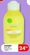 Garnier Even Skin Facial Toner-125ml