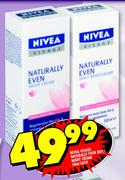 Nivea Visage Naturally Even Day/Night Cream-50ml Each