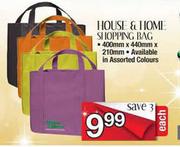 House & Home Shopping Bag-400mmX440mmX210mm-Each