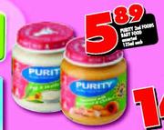Purity 2nd Foods Baby Food Assorted-125Ml