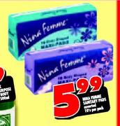 Nina Femme Sanitary Pads Assorted-10's