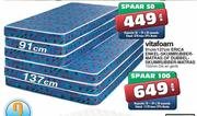 Vitafoam Erica Enkel-Skuimrubber-Matras Of Dubbel-Skuimrubber-Matras-91cm Each