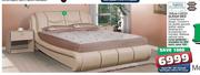 House & Home Lucci Sleigh Bed-152cm