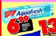 Aquafresh Toothpaste Assorted