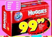 Huggies Dry Comfort Disposable Nappies Maxi-50's Per Pack 