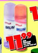 Mum Deodrant For Ladies-120Ml